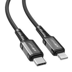 Wholesale Acefast C1-01 cable USB-C / Lightning, 30W, 1.2m (black) - ACE28 - {ean13} - Hurt