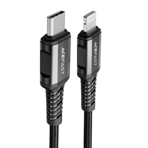 Wholesale Acefast C1-01 cable USB-C / Lightning, 30W, 1.2m (black) - ACE28 - {ean13} - Hurt
