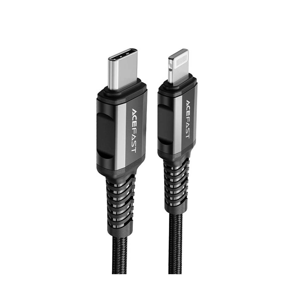 Hurtownia GSM - Kabel Acefast C1-01 USB-C / Lightning, 30W, 1.2m (schwarz) - ACE28 - {ean13} - Hurt