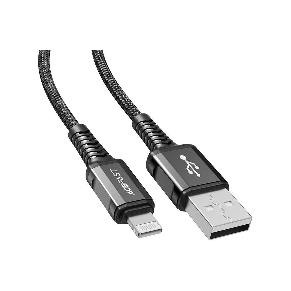 Hurtownia GSM - Kabel Acefast C1-02 USB-A / Lightning, MFi, 1.2m (negru) - ACE29 - {ean13} - Hurt