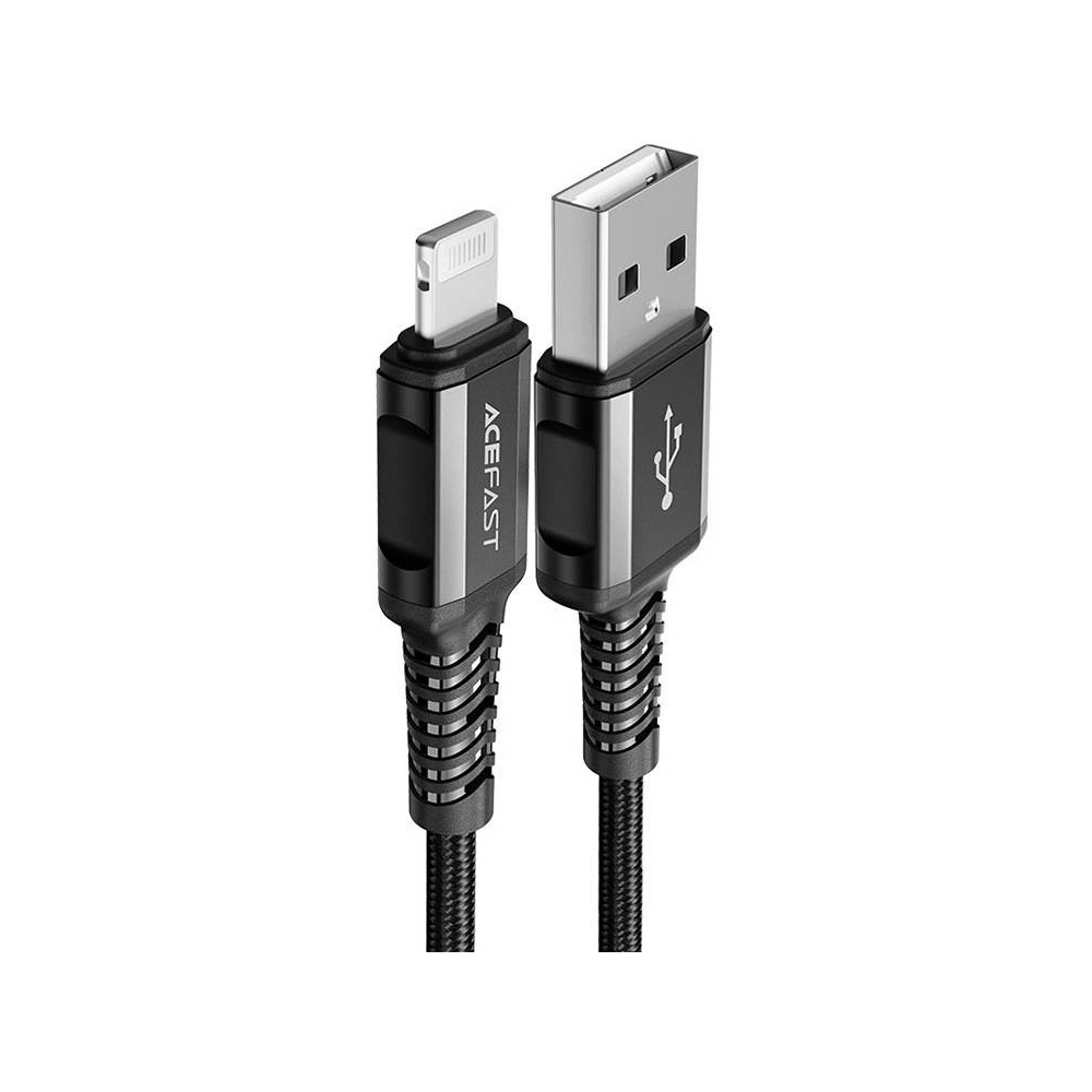 Hurtownia GSM - Kabel Acefast C1-02 USB-A / Lightning, MFi, 1.2m (negru) - ACE29 - {ean13} - Hurt