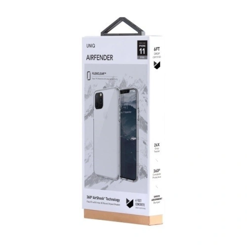 Etui UNIQ Air Fender Apple iPhone 11 Pro Max nude transparent
