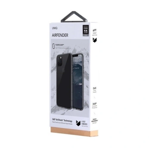 Etui UNIQ Air Fender Apple iPhone 11 Pro szary/smoked grey tinted