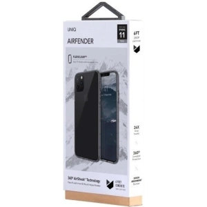 Etui UNIQ Air Fender Apple iPhone 11 szary/smoked grey tinted