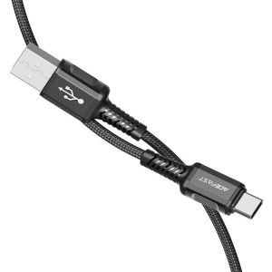 Wholesale Acefast C1-04 cable USB-A / USB-C, 1.2m (black) - ACE31 - {ean13} - Hurt