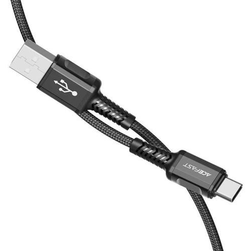 Kabel Acefast C1-04 USB-A / USB-C, 1.2m (czarny)