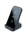 Acefast E14 15W inductive charger with stand + USB-A / USB-C cable (grey)
