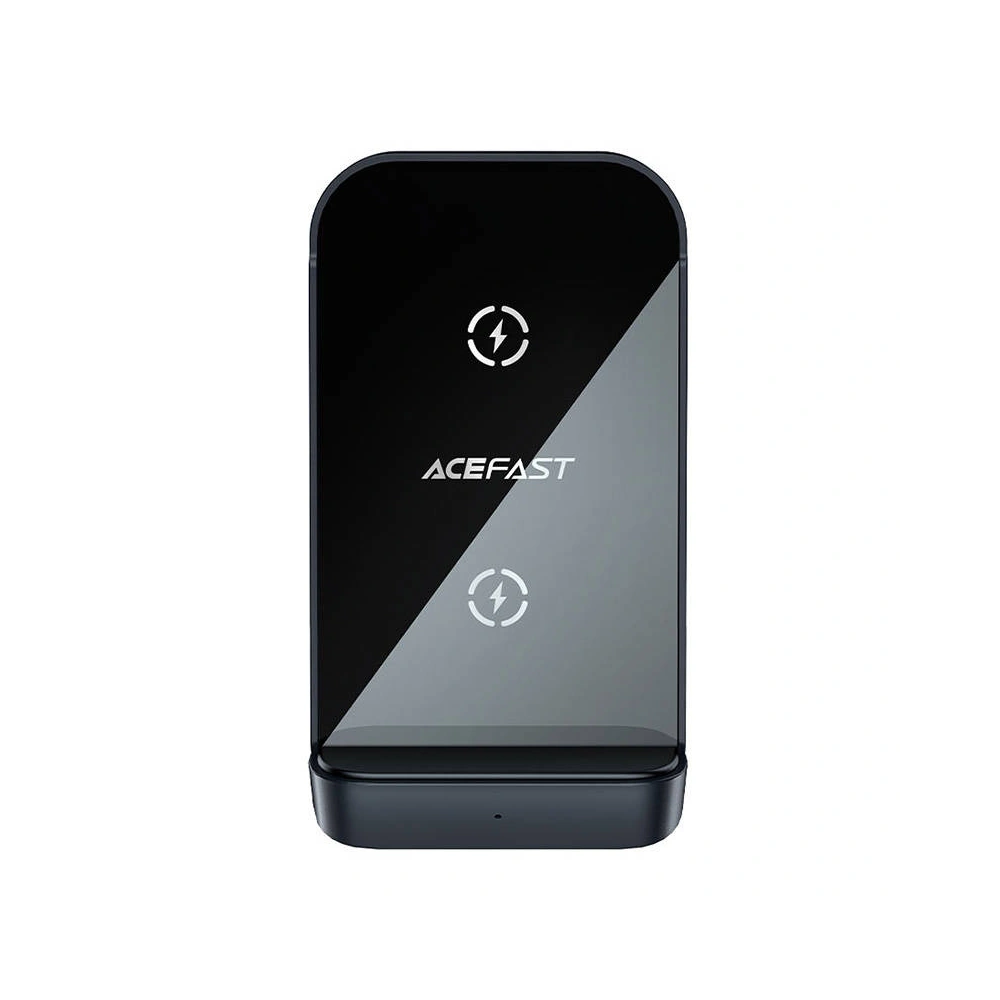 Hurtownia GSM - Acefast E14 15W vezeték nélküli töltő talppal + USB-A / USB-C kábel (szürke) - ACE40 - {ean13} - Hurt