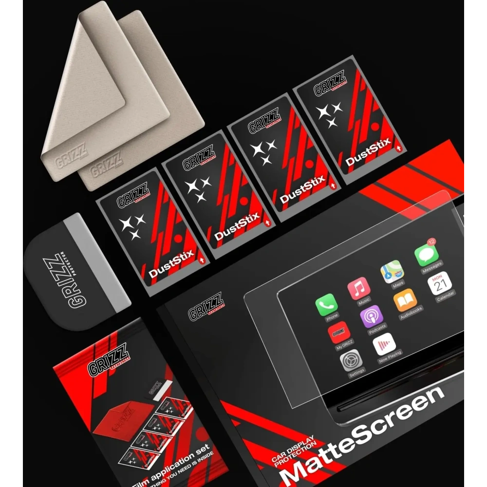 Folia matowa GrizzGlass CarDisplay Protection do BMW M4 G82 Live Cockpit Sensor 12,3" (2020-2023)