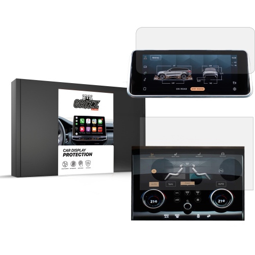 GrizzGlass Distributor - 5904063592227 - GRZ7263 - Matte GrizzGlass CarDisplay Protection Range Rover Evoque 2019-2023 [2in1] - B2B homescreen