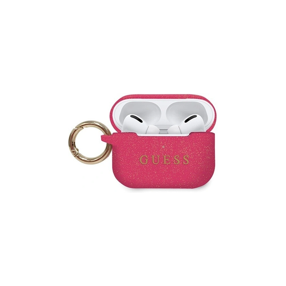 Hurtownia GSM - Etui Guess GUACAPSILGLFU Apple AirPods Pro cover fuksja/fuschia Silicone - GUE082FKS - {ean13} - Hurt