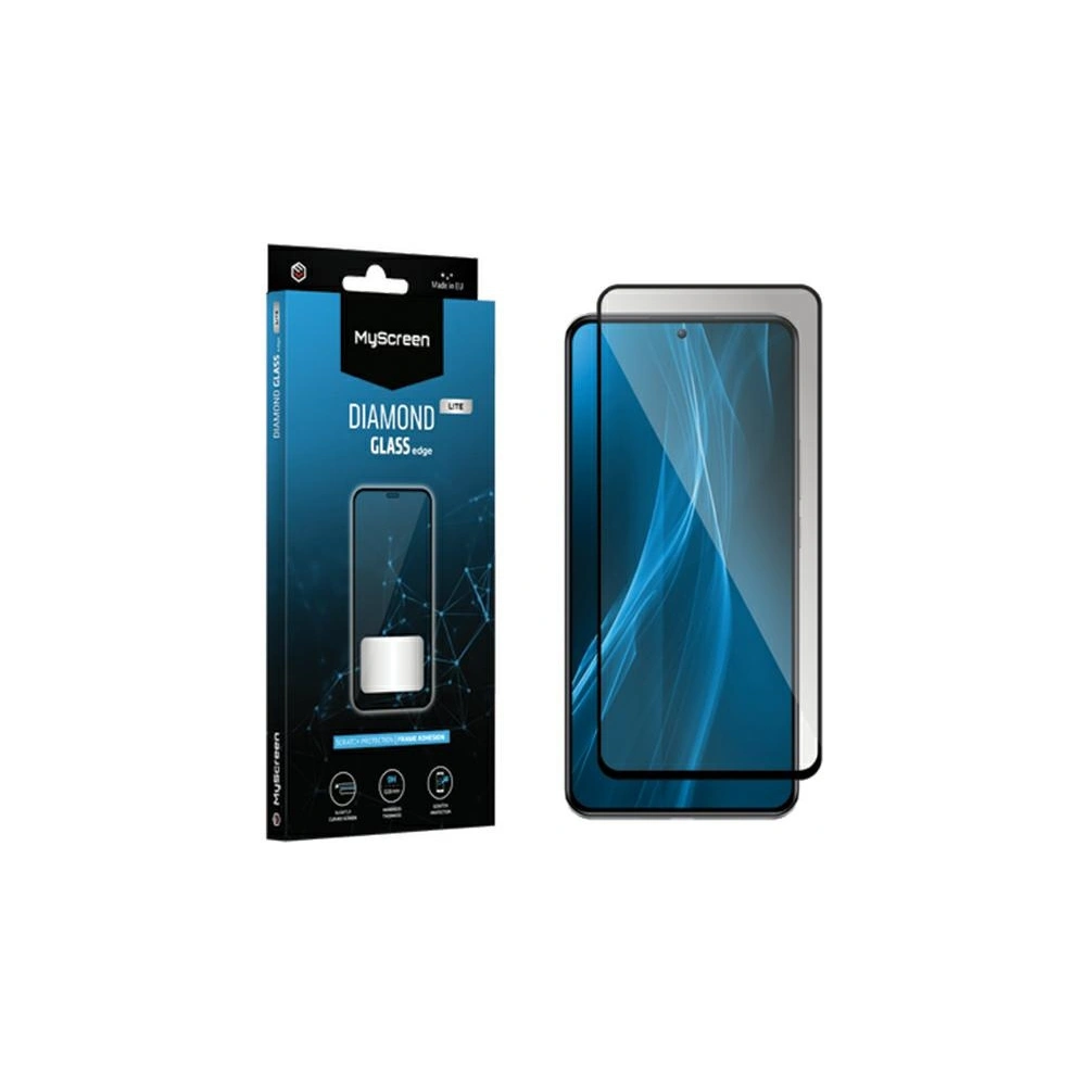 Wholesale MyScreen Diamond Glass Edge Lite Full Glue Samsung Galaxy A15 4G / 5G black - MSRN440 - {ean13} - Hurt