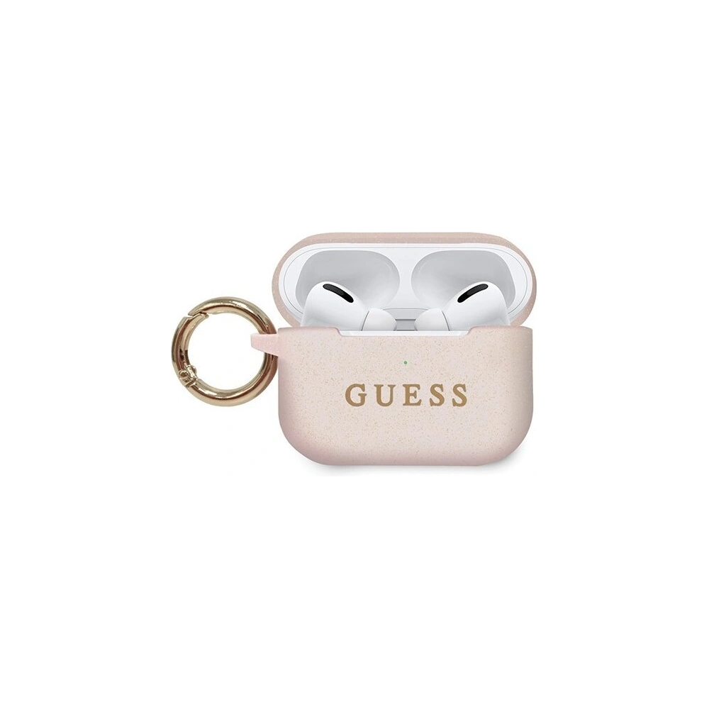 Hurtownia GSM - Etui Guess GUACAPSILGLLP Apple AirPods Pro cover jasnoróżowy/pink Silicone - GUE083PNK - {ean13} - Hurt