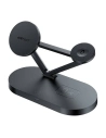 Acefast E9 wireless charger 3w1, MagSafe, 15W (black)