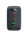 Hurtownia GSM - Ładowarka sieciowa Acefast A41 USB-A, 2xUSB-C, GaN, 65W (czarna) - ACE42 - {ean13} - Hurt