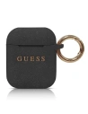 Etui Guess GUACCSILGLBK Apple AirPods cover czarny/black Silicone