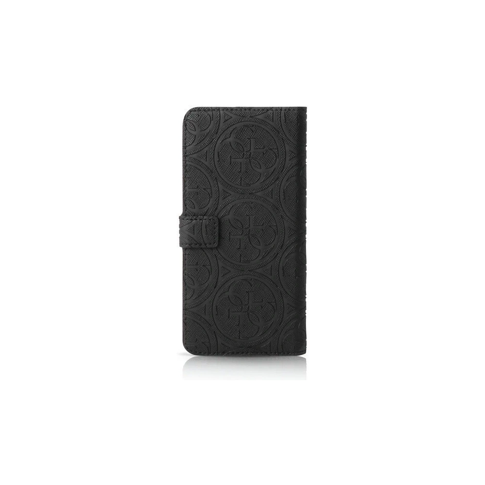 Hurtownia GSM - Etui Guess GUBKLHEBK Universal L 4.6 - 5.2" czarny/black book 4G Heritage - GUE087BLK - {ean13} - Hurt