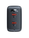 Hurtownia GSM - Acefast A49 2xUSB-C hálózati töltő, PD, 35W (fekete) - ACE52 - {ean13} - Hurt
