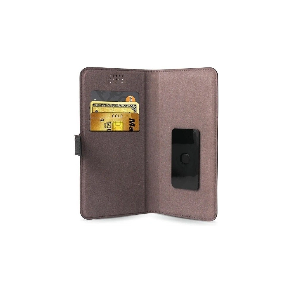 Hurtownia GSM - Etui Guess GUBKLHEBK Universal L 4.6 - 5.2" czarny/black book 4G Heritage - GUE087BLK - {ean13} - Hurt