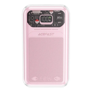 Wholesale Acefast M2 Sparkling Series powerbank 20000mAh, 30W (pink) + cable USB-C - ACE55 - {ean13} - Hurt