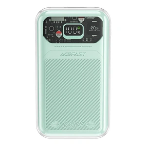 Wholesale Acefast M2 Sparkling Series powerbank 20000mAh, 30W (green) + cable USB-C - ACE56 - {ean13} - Hurt