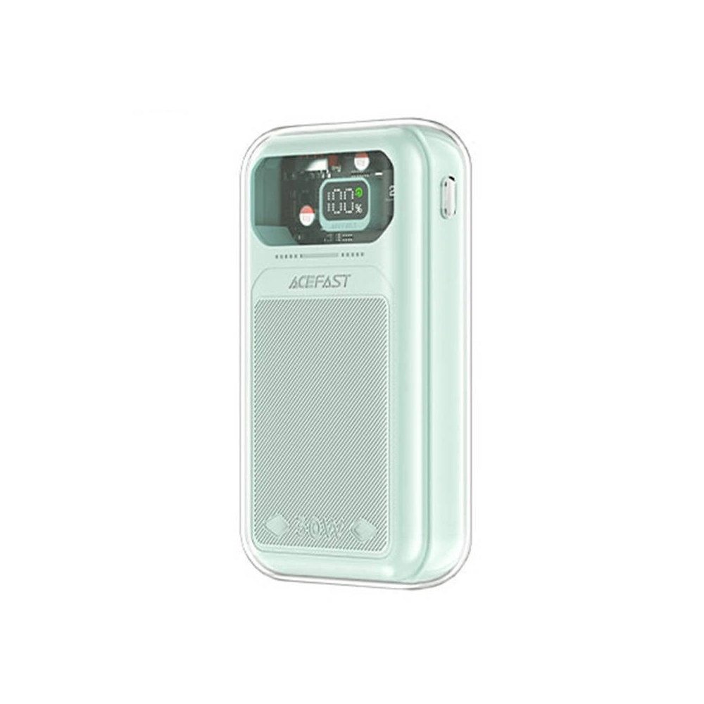 Wholesale Acefast M2 Sparkling Series powerbank 20000mAh, 30W (green) + cable USB-C - ACE56 - {ean13} - Hurt