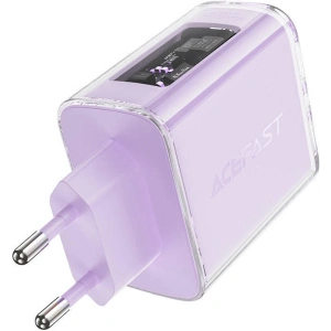 Wholesale Acefast A45 network charger USB-A, 2xUSB-C, PD, 65W (purple) - ACE57 - {ean13} - Hurt
