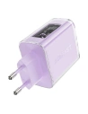 Acefast A45 USB-A Netzteil, 2xUSB-C, PD, 65W (lila)
