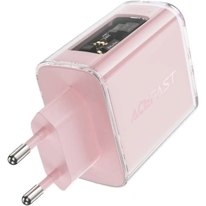 Hurtownia GSM - Síťová nabíječka Acefast A45 USB-A, 2xUSB-C, PD, 65W (růžová) - ACE58 - {ean13} - Hurt