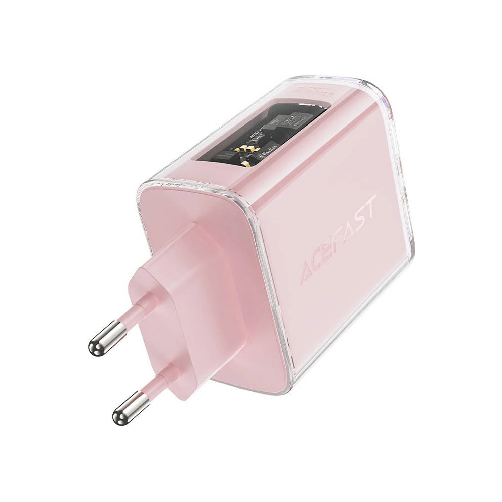 Hurtownia GSM - Ładowarka sieciowa Acefast A45 USB-A, 2xUSB-C, PD, 65W (różowa) - ACE58 - {ean13} - Hurt