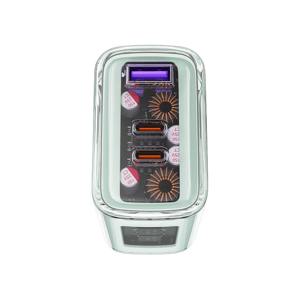 Hurtownia GSM - Acefast A45 Netzladegerät USB-A, 2xUSB-C, PD, 65W (grün) - ACE59 - {ean13} - Hurt