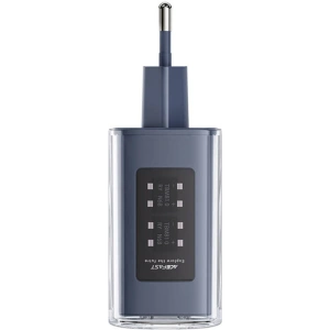 Wholesale Acefast A45 network charger USB-A, 2xUSB-C, PD, 65W (grey) - ACE60 - {ean13} - Hurt