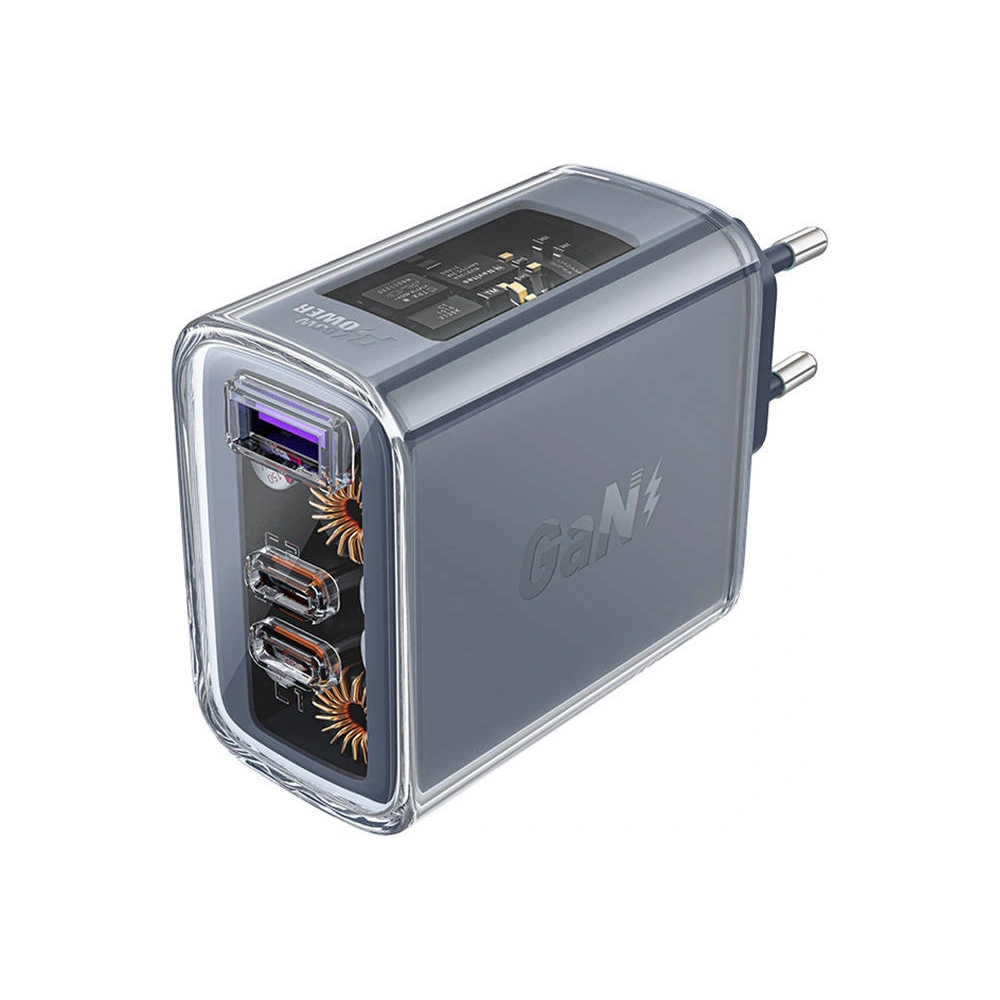 Hurtownia GSM - Acefast A45 Netzladegerät USB-A, 2xUSB-C, PD, 65W (grau) - ACE60 - {ean13} - Hurt
