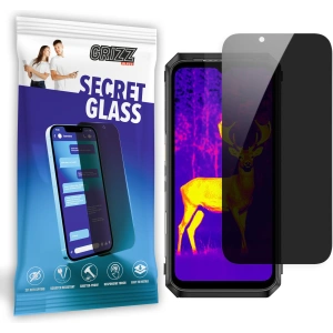 Matowe szkło prywatyzujące GrizzGlass SecretGlass do Ulefone Power Armor 18T Ultra