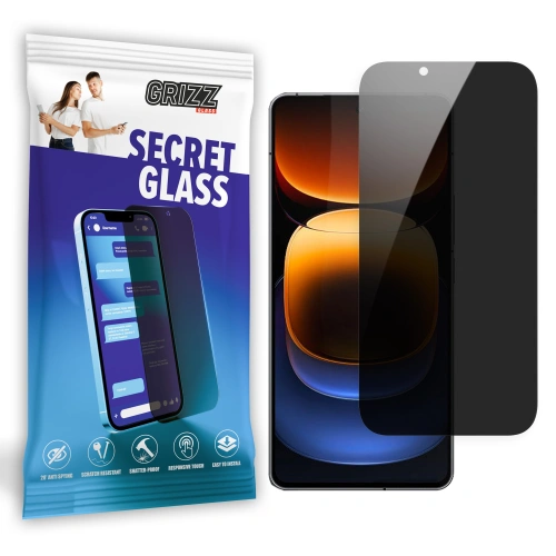 Matowe szkło prywatyzujące GrizzGlass SecretGlass do Vivo iQOO 12