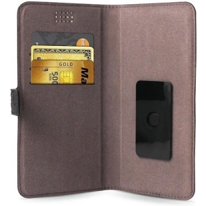 Etui Guess GUBKXLHEBK Universal XL 5.2 - 5.7" czarny/black book 4G Heritage