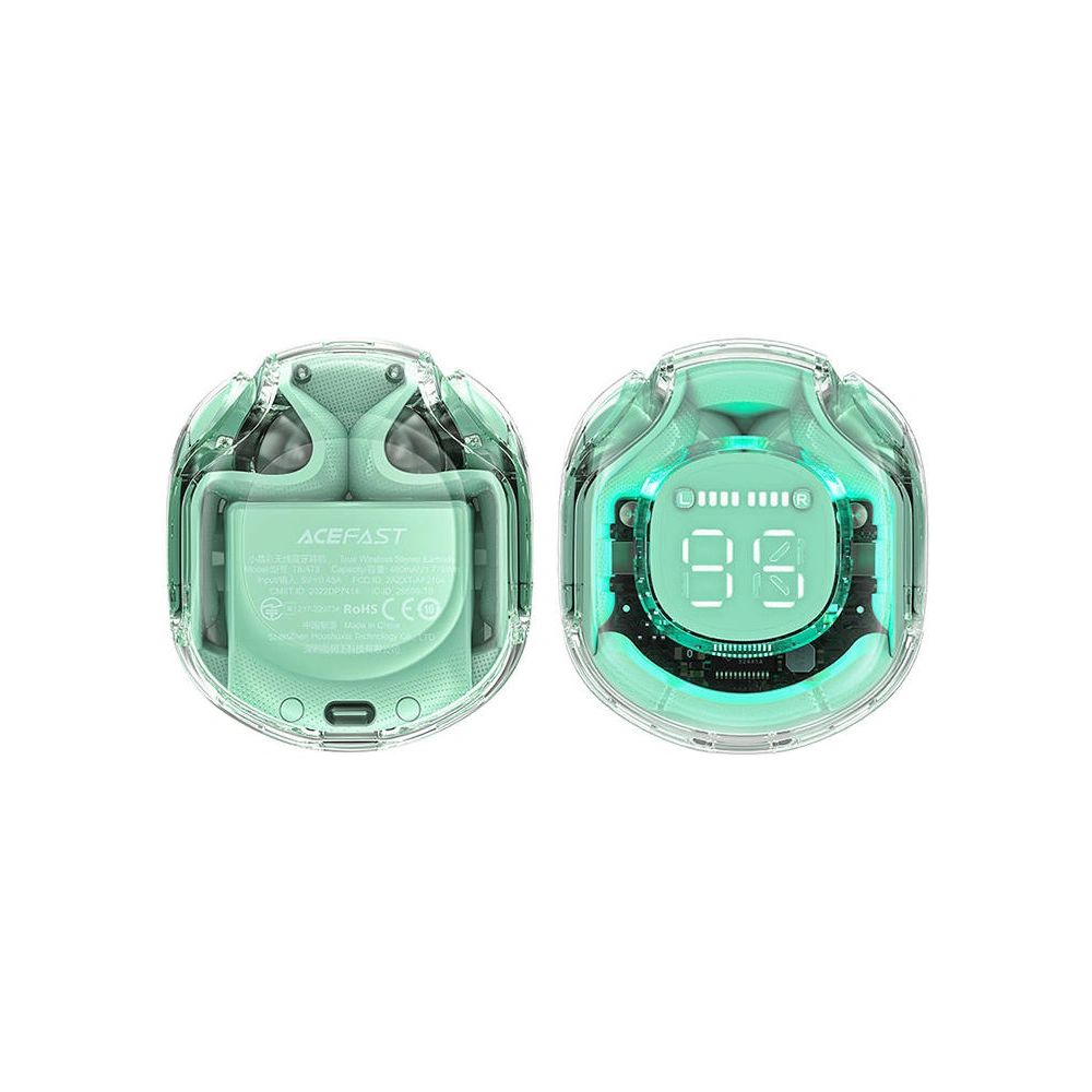 Hurtownia GSM - TWS Acefast T8 IPX4 fülhallgató, Bluetooth 5.3 (menta) - ACE61 - {ean13} - Hurt