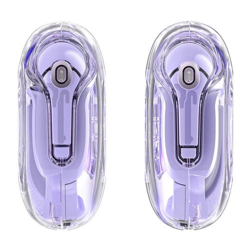 Słuchawki dokanałowe TWS Acefast T8 IPX4, Bluetooth 5.3 (fioletowe)