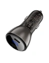 Wholesale Acefast B10 car charger 2xUSB-C, 60W with display (black) - ACE64 - {ean13} - Hurt
