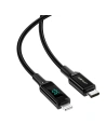 Acefast C6-01 cable USB-C / Lightning, MFi, 30W, 1.2m (black)