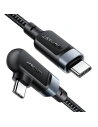 Wholesale Acefast C5-03 angle cable USB-C / USB-C, 100W, 2m (black) - ACE67 - {ean13} - Hurt