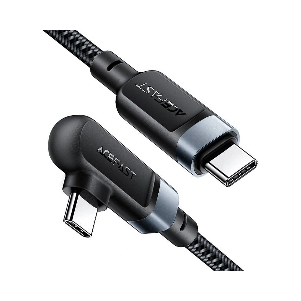 Wholesale Acefast C5-03 angle cable USB-C / USB-C, 100W, 2m (black) - ACE67 - {ean13} - Hurt