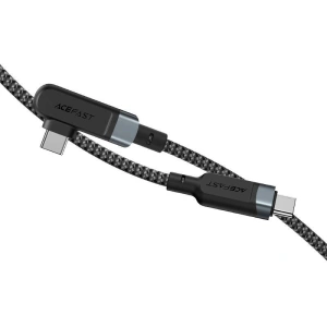 Wholesale Acefast C5-03 angle cable USB-C / USB-C, 100W, 2m (black) - ACE67 - {ean13} - Hurt