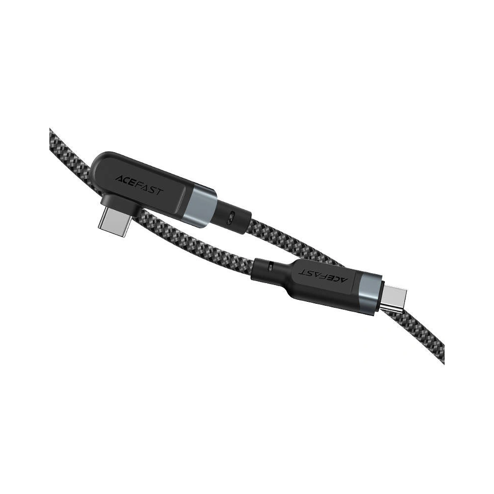 Wholesale Acefast C5-03 angle cable USB-C / USB-C, 100W, 2m (black) - ACE67 - {ean13} - Hurt