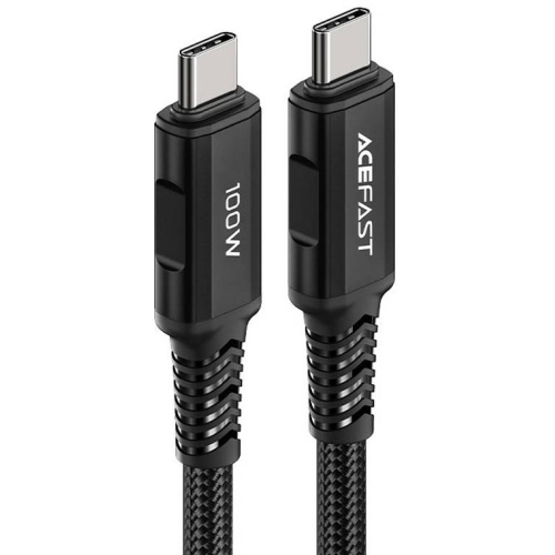 AceFast Distributor - 6974316280996 - ACE68 - Acefast C4-03 cable USB-C / USB-C, 100W, 2m (black) - B2B homescreen