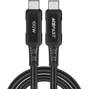 Wholesale Acefast C4-03 cable USB-C / USB-C, 100W, 2m (black) - ACE68 - {ean13} - Hurt
