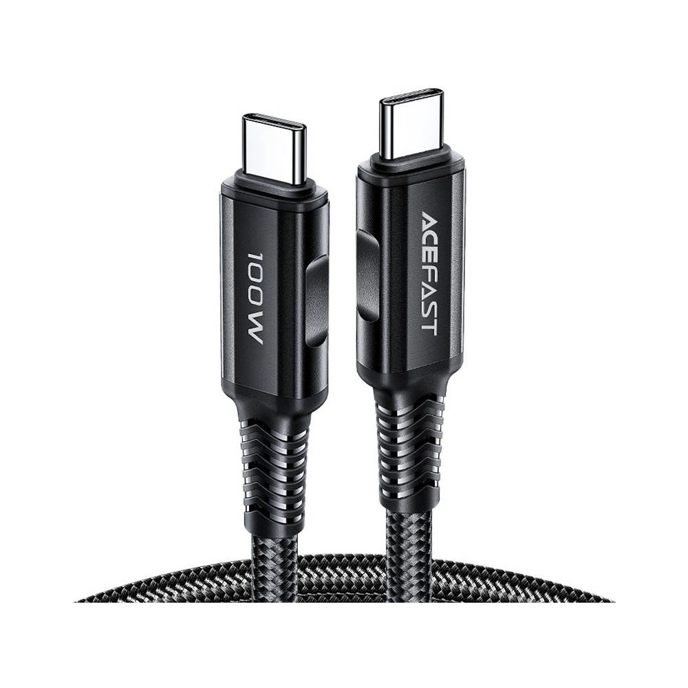 Wholesale Acefast C4-03 cable USB-C / USB-C, 100W, 2m (black) - ACE68 - {ean13} - Hurt