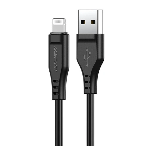 Kabel Acefast C3-02 USB-A / Lightining, MFi, 2.4A, 1.2m (czarny)