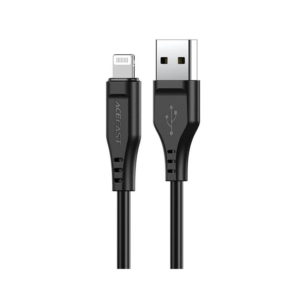 Hurtownia GSM - Kabel Acefast C3-02 USB-A / Lightning, MFi, 2.4A, 1.2m (negru) - ACE69 - {ean13} - Hurt