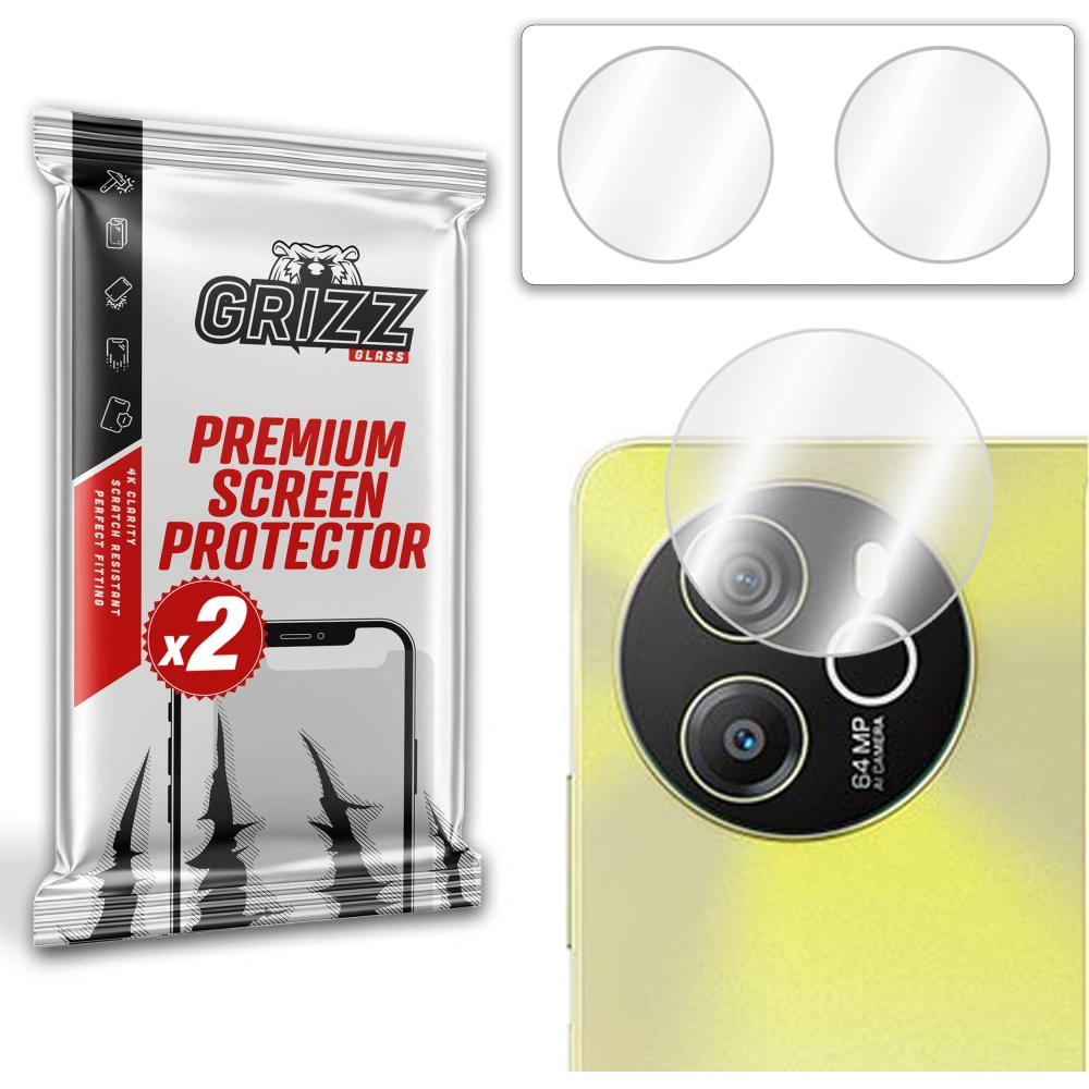 GrizzGlass HybridGlass Camera Blackview Shark 8
